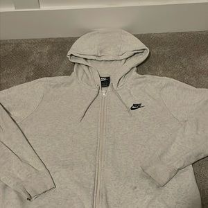 Women’s XL Nike zip up hoodie.